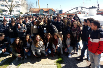 Visita dos alunos do Curso de Contabilidade e Gestão